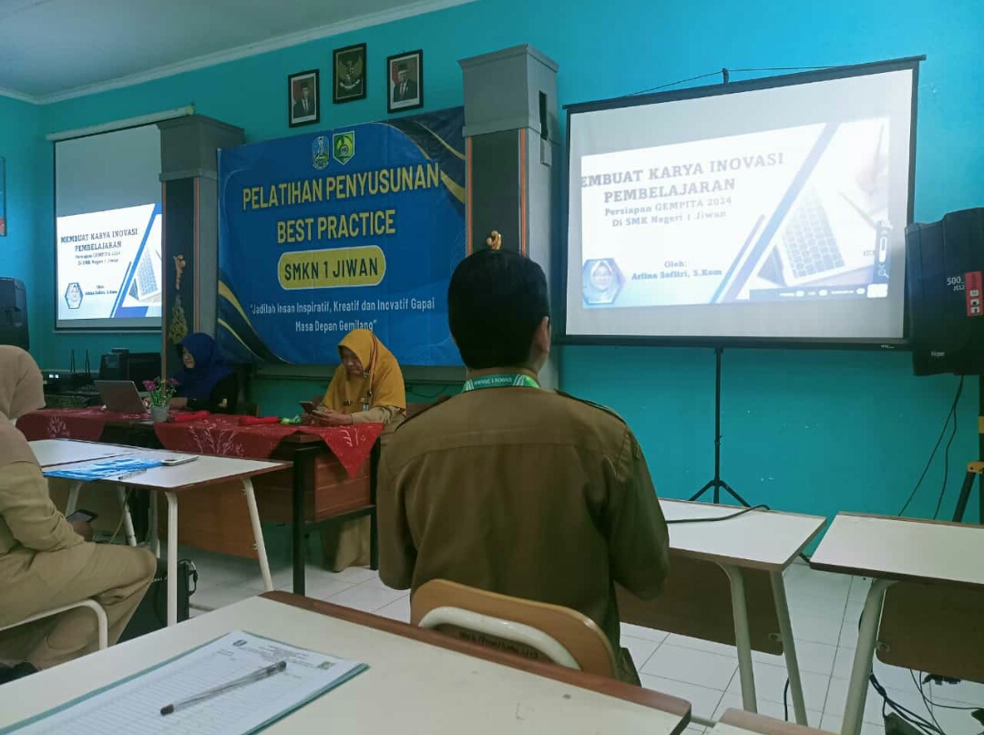 SMKN 1 Jiwan Gelar Pelatihan Penyusunan Best Practice untuk Raih Gempita Award 2024